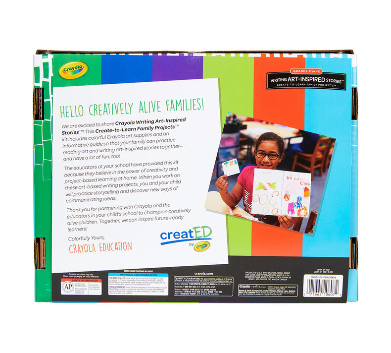 creatED® Family Engagement Kits, Writing Art-Inspired Stories: Grades PK-2: Tell Me a Story