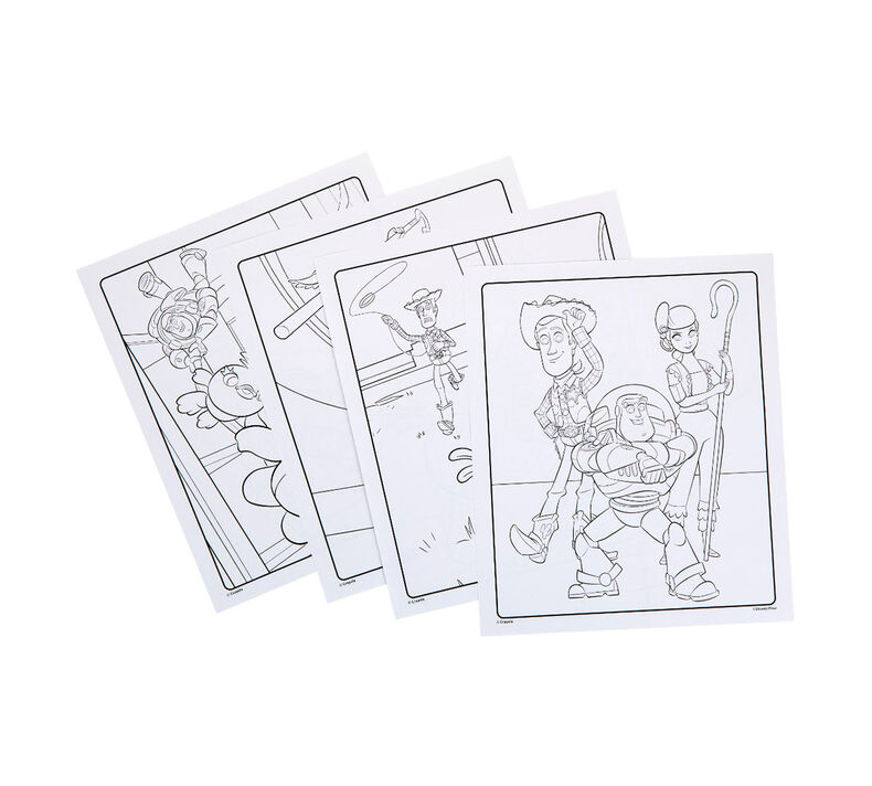Toy Story 4 Color and Sticker Book