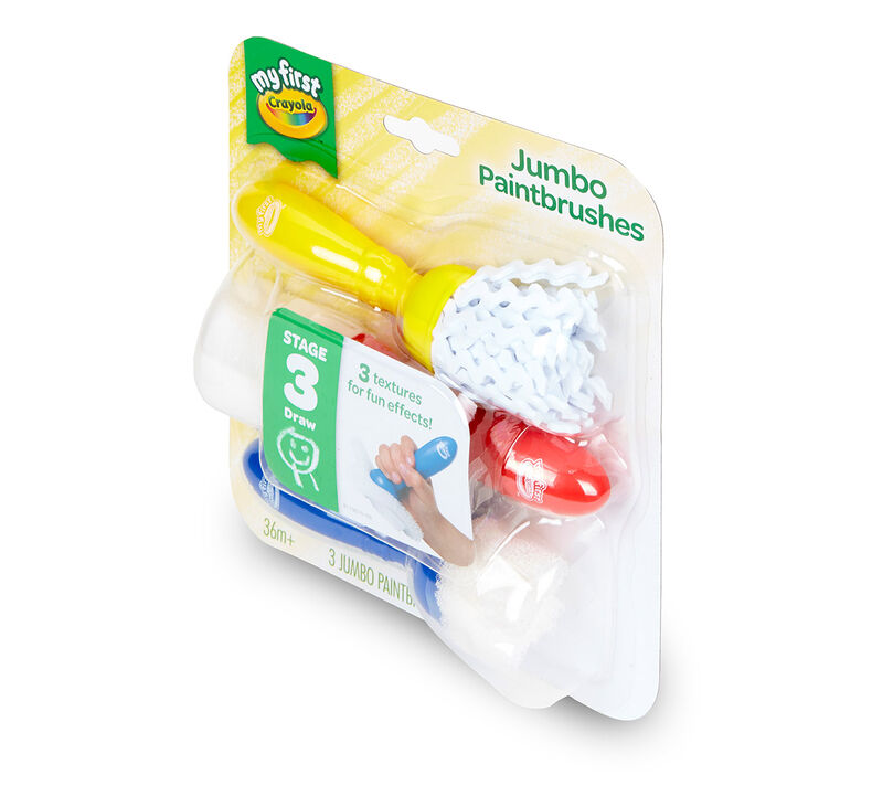My First Jumbo Paint Brushes 3 count