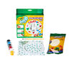 Crayola Pets Paw Print Keepsake Kit, Circle, Front View of Box and Components Outside of Box