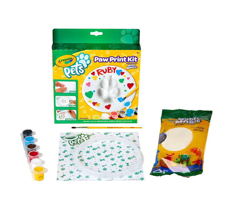 Crayola Pets Paw Prints Keepsake Kit, Circle