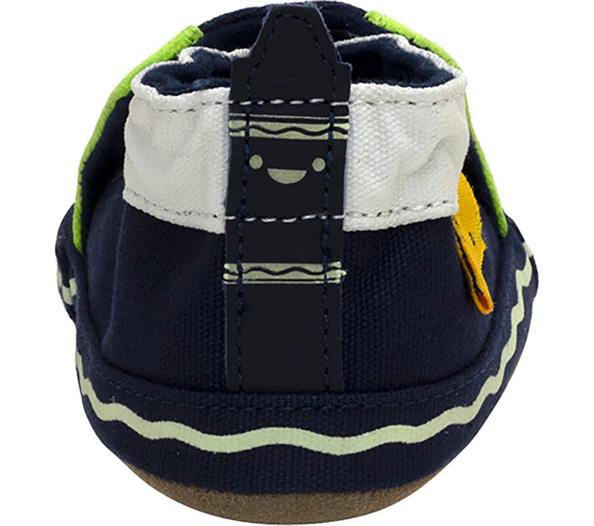 Crayola X Robeez Glow with Kindness Soft Soles in Navy Crayola