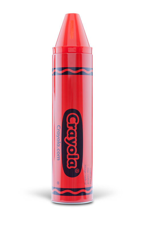 Download Crayon Bank 15" Tall - Radical Red | Crayola