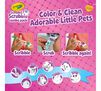 Scribble Scrubbie Pets Combo Pack, 8 count. Color and Clean Adorable Little Pets.  Scribble, Scrub, Scribble Again.  Peggy Sue, Wilbur, Tucker, Francois, Kip, Figaro, Priscilla, Biggie