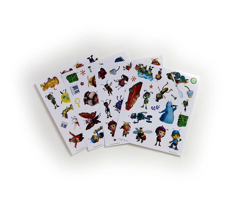 Color & Sticker Book, Beat Bugs