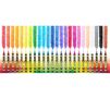 24ct Bold and Bright Construction Paper Crayons color swatches