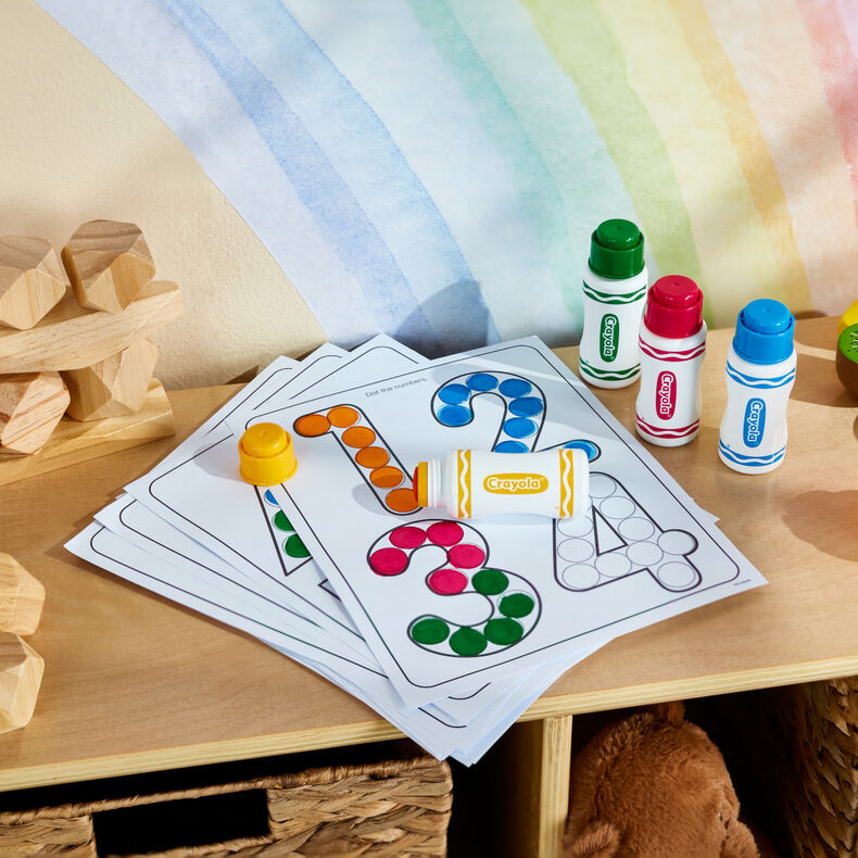 GetUSCart- Crayola Fine Line Markers Adult Coloring Set, Kids Indoor  Activities At Home, Gift, 40 Count