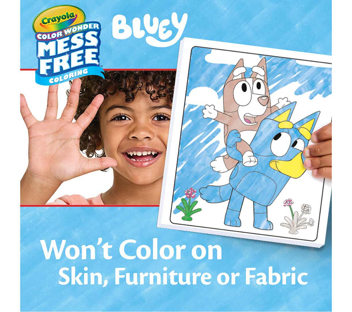 Bluey Color Wonder Mess Free Activity Kit | Crayola