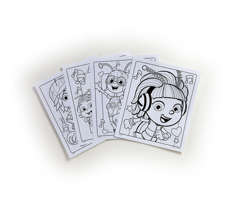 Color & Sticker Book, Beat Bugs