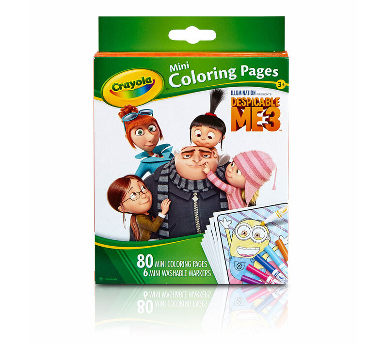 Mini Coloring Pages - Despicable Me 3
