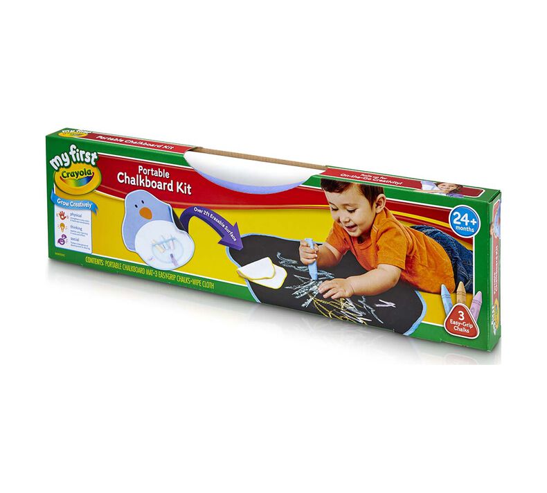 My First Crayola Portable Chalkboard Kit
