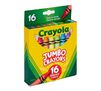 Crayola Jumbo Crayons 16 count left angle 
