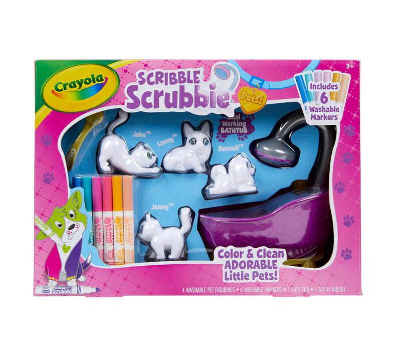 Crayola Scribble Scrubbie Tub Play Set - Shop Books & Coloring at