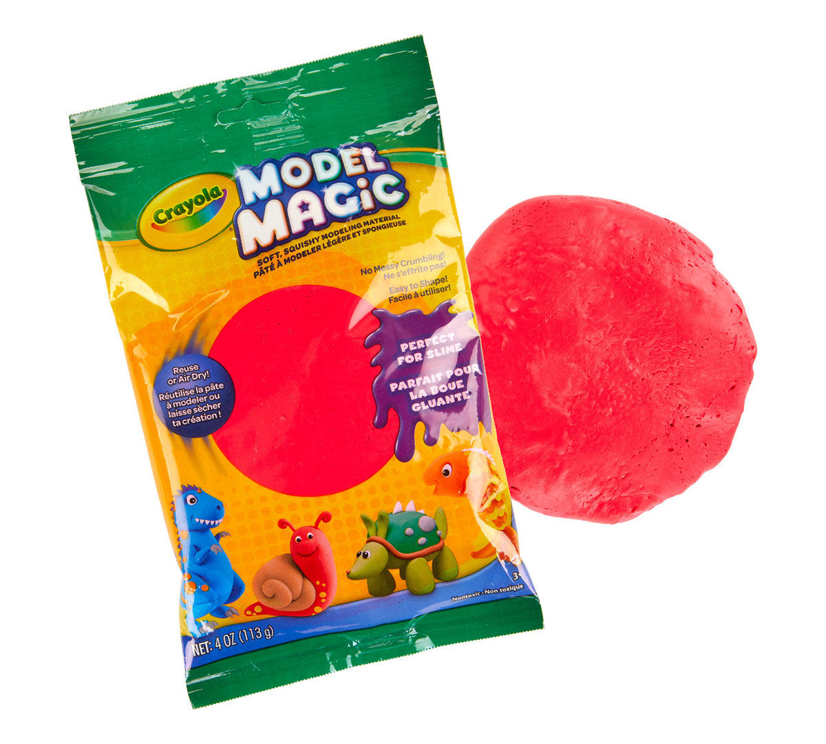 Red Model Magic, Clay Alternative, 4 oz Pack | Crayola.com ...