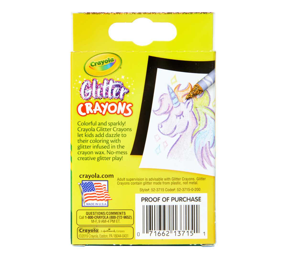 Glitter Crayons, 24 Count Crayola Crayons Crayola