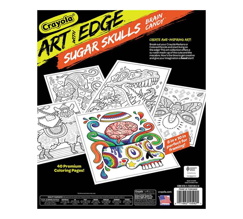 Download Sugar Skulls Coloring Book for Adults, Volume 3 | Crayola ...