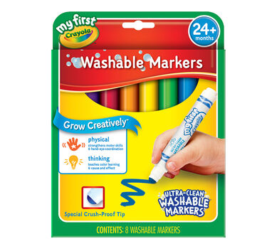 My First Crayola Washable Markers 8ct.  Crayola