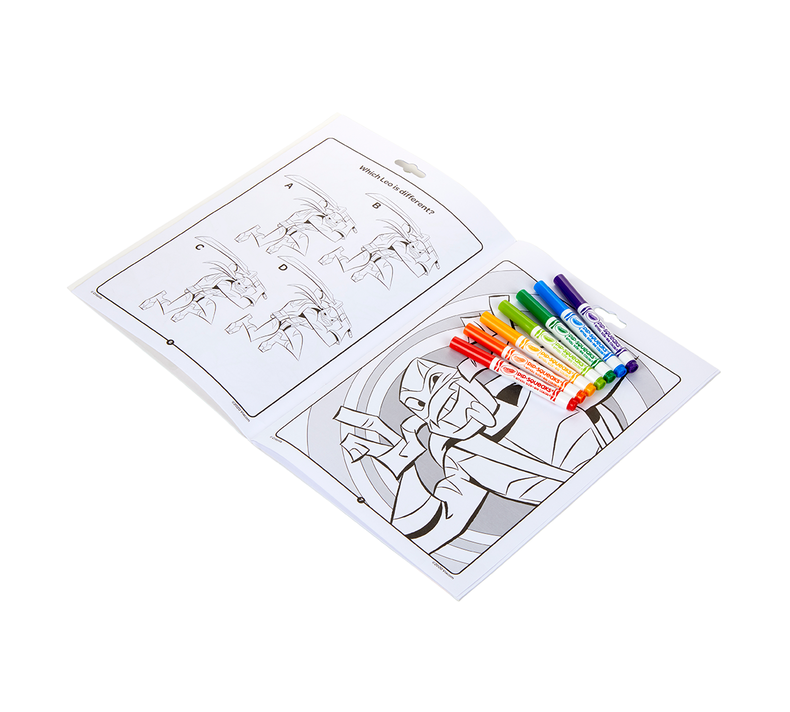 Teenage Mutant Ninja Turtles Color & Activity Set