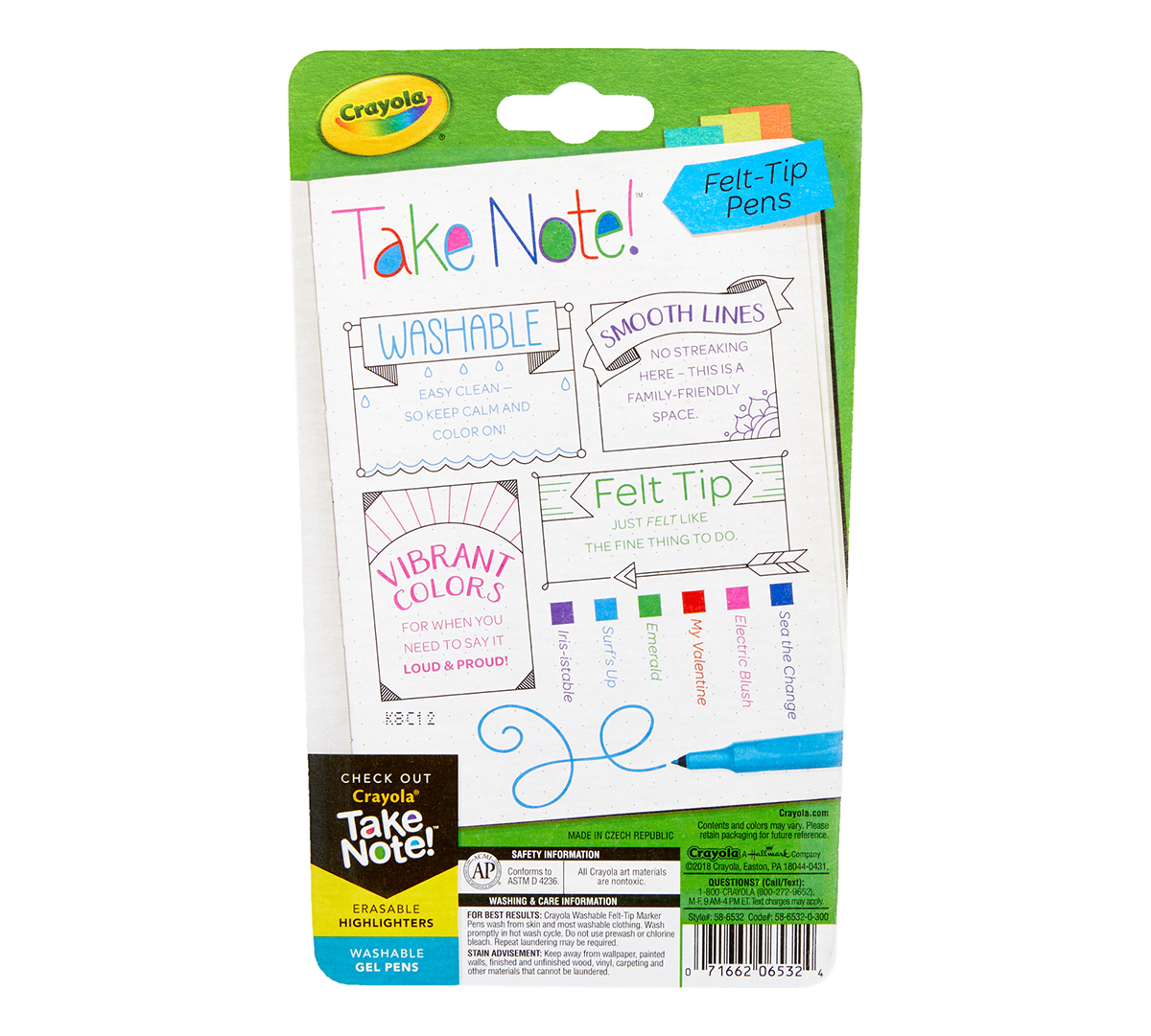 crayola felt tip sets