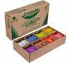 Large Crayon Classpack, 400 count, 8 colors, packaging and open carton.