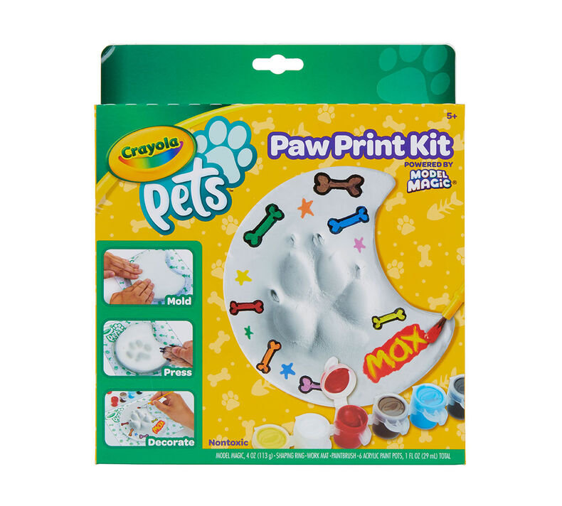 Crayola Pets Paw Print Keepsake Kit, Moon