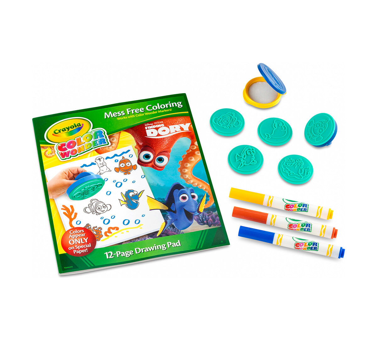 Color Wonder Stampers, Finding Dory - Crayola Color Wonder Stampers, Finding Dory - Crayola