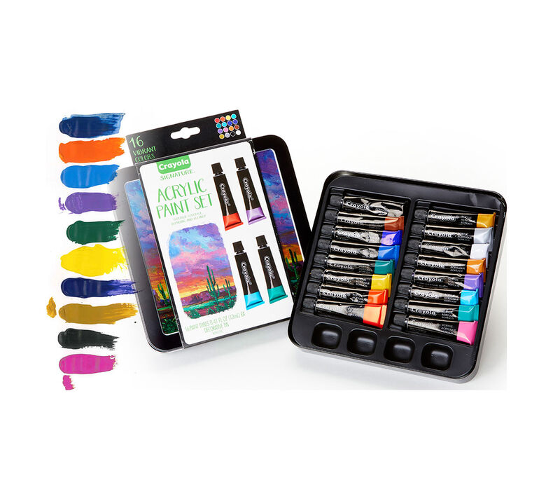 Signature Acrylic Paint Set, 16 Count