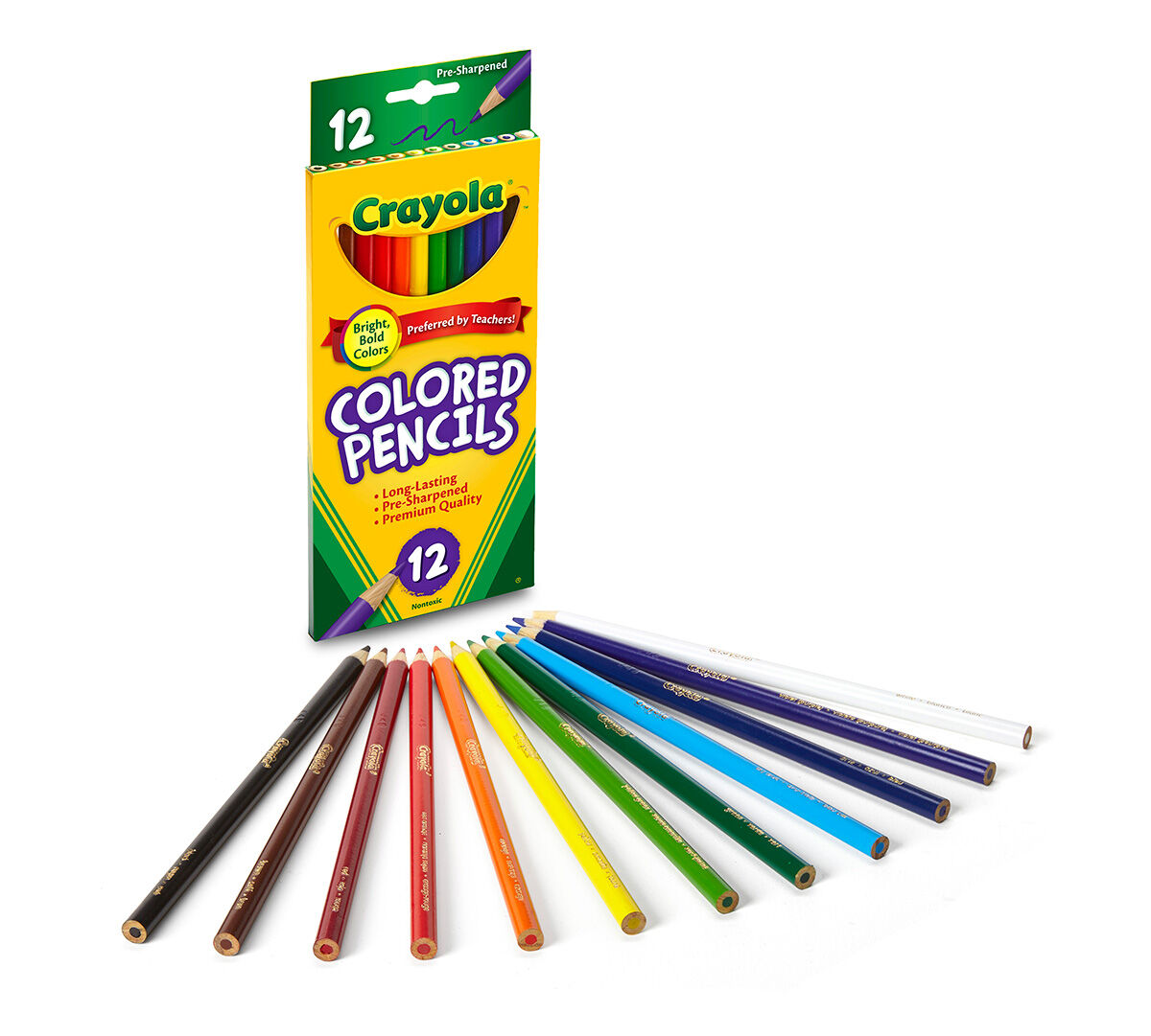 Crayola Colored Pencils, 12 Count