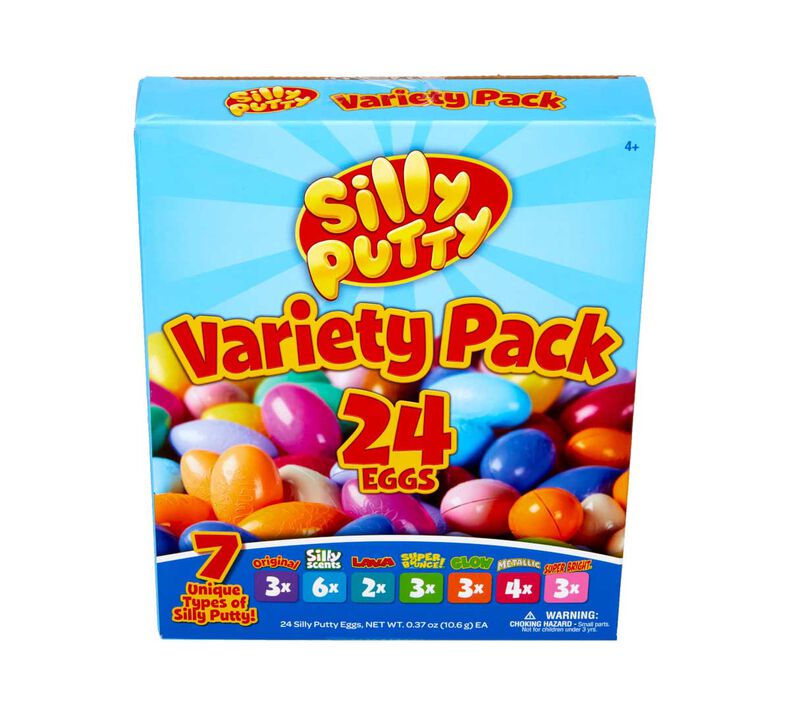 Crayola Silly Putty 24 Egg Bulk Variety Pack