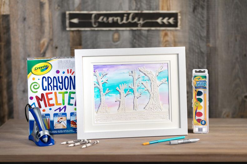 Crayon Melter & Watercolor Resist Craft Kit