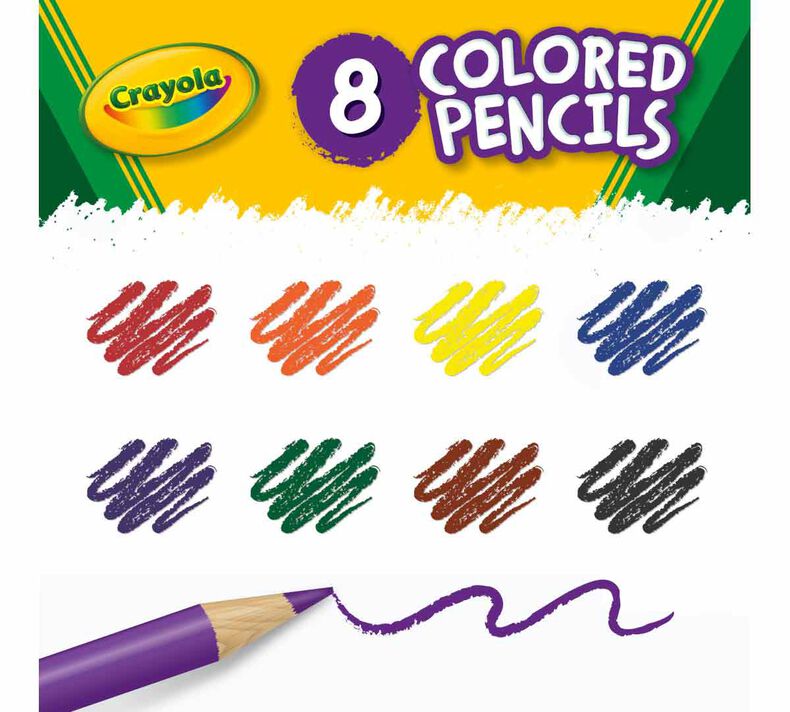Crayola colored pencils .They are worth the price . I got a pack
