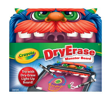dry erase monster board crayola