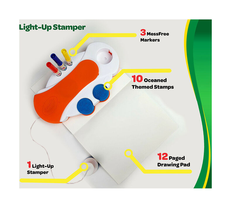 Color Wonder Mess Free Light-Up Stamper