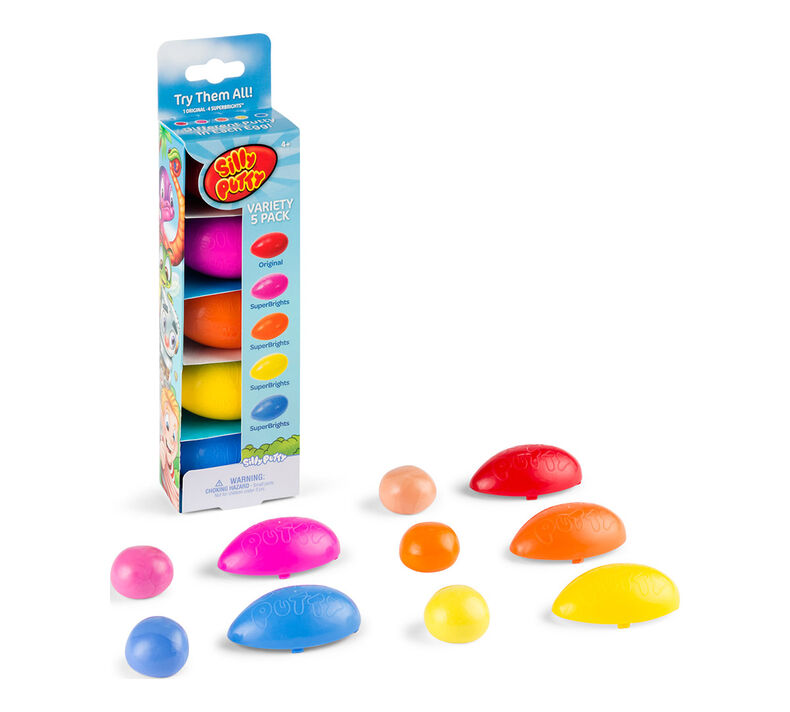 Silly Putty Eggs Party Pack 5 ct.