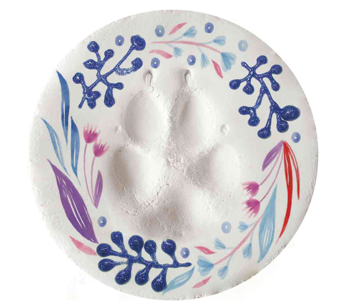 ceramic paw print kit