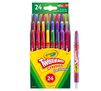 Fun Effects! Twistable Crayons, 24 count packaging with one standing Twistable Crayon