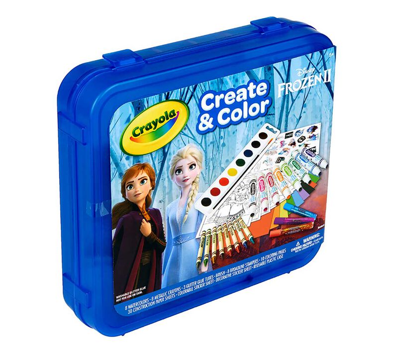 Frozen 2 Create & Color Art Set