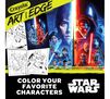Art with Edge Star Wars Coloring Book. Color your favorite Star Wars characters
