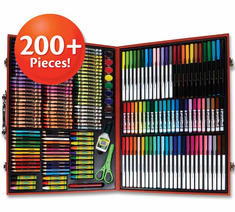 Crayola 200+ Piece Masterworks Art Case for $48 - 04-0581