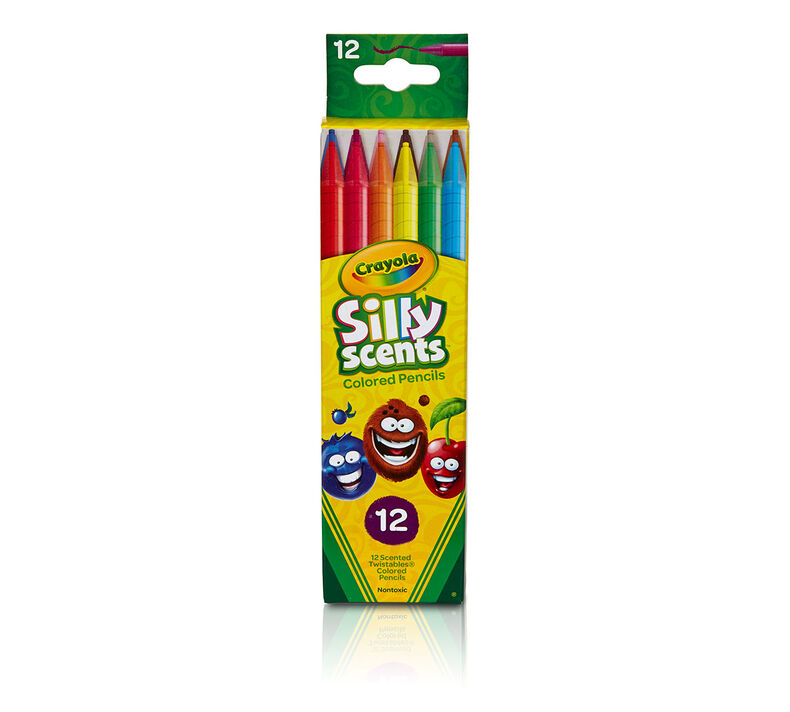 Silly Scents Twistables Colored Pencils 12ct