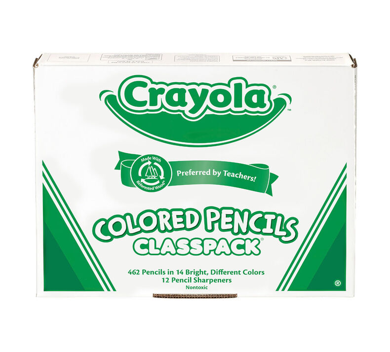 Colored Pencils Classpack, 462 Count, 14 Colors