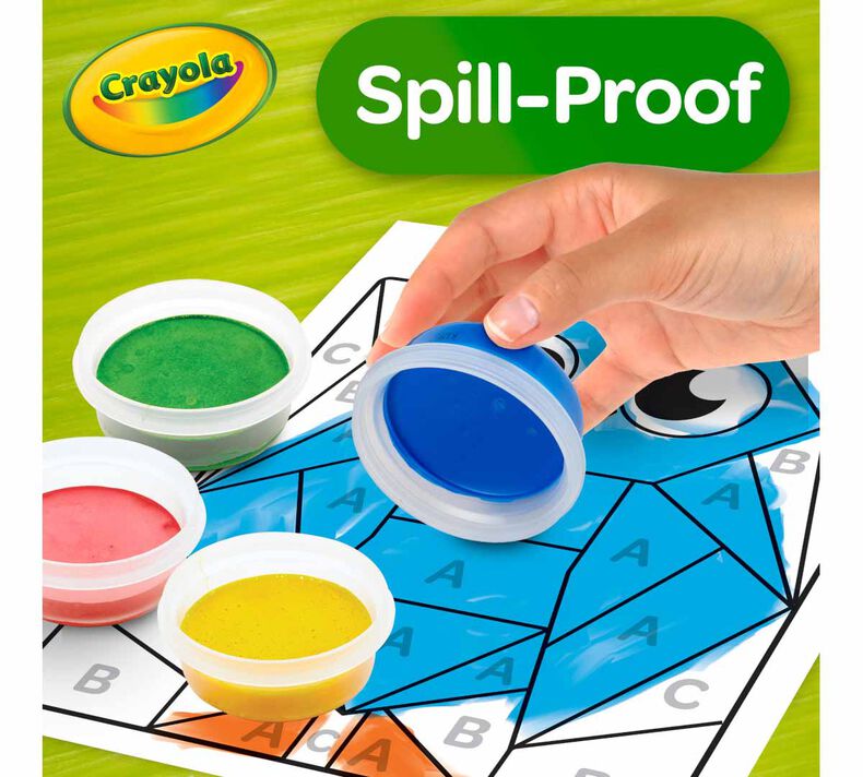 Spill Proof Washable Paint Set, 8 Count