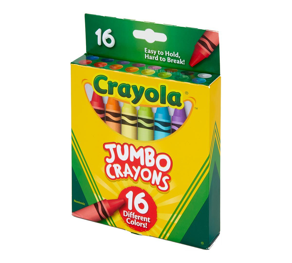 Pack of 2 Crayola Jumbo Washable Crayons 16 ea 