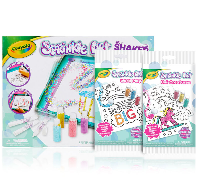 Sprinkle Art Shaker with 2 Activity Kits