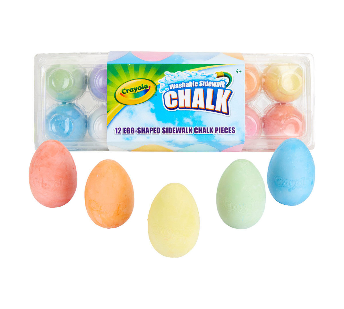 Playground Chalk Eggs 
