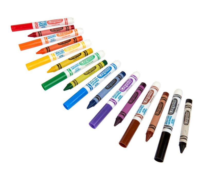 Washable Markers 16 Color Set Classpack - Basic Supplies - 256 Pieces