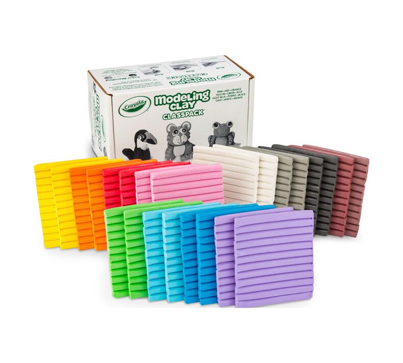 Modeling Clay Classpack, 288 Count, 12 Colors