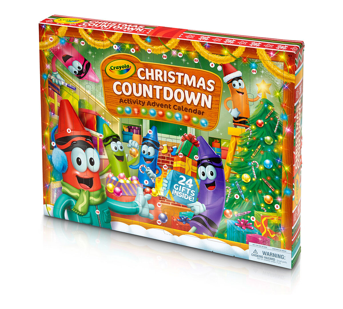 Christmas Countdown Activity Advent Calendar Crayola