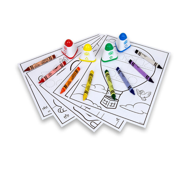 Crayola; My First Crayola; Washable Stamping Kit; Art Tools; 4 Stampers