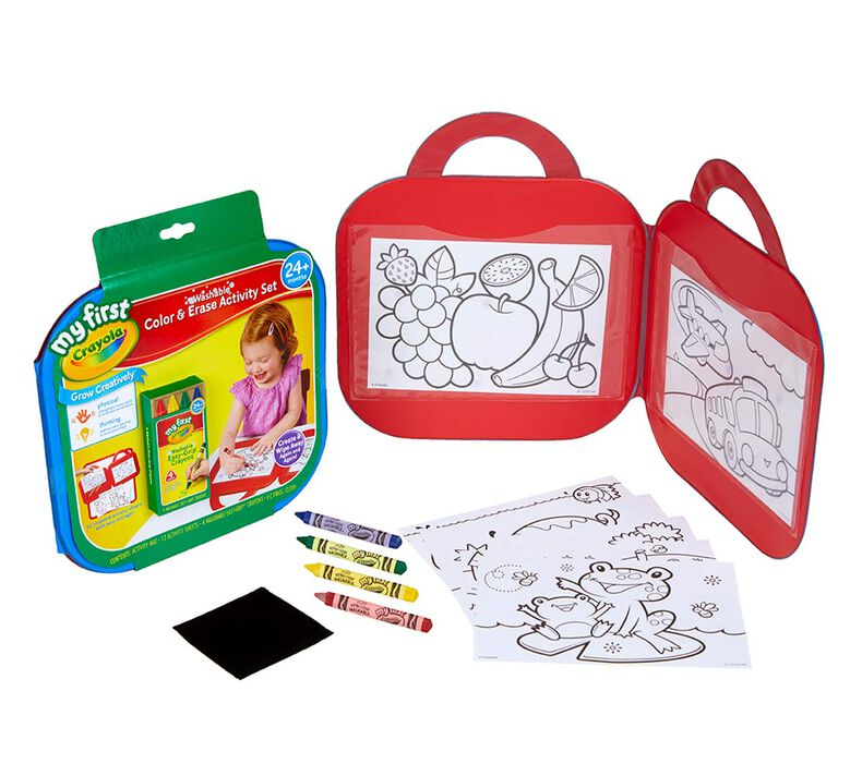 My First Crayola Color & Erase Activity Set